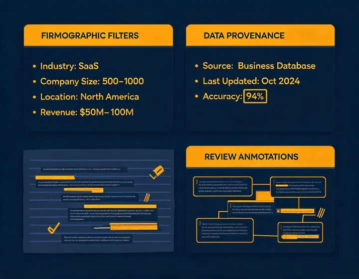 Sales intelligence research library